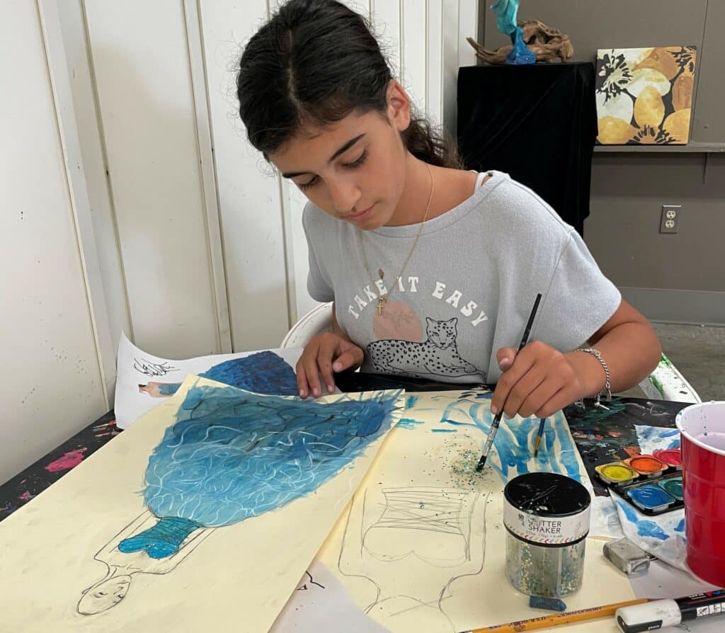 August 14 – 18. Messy Masterpieces(Ages 3.5-5). Fashion Illustration(Ages  12-15). Art Gone Wild(Ages 8-12). - Mystic Museum of Art